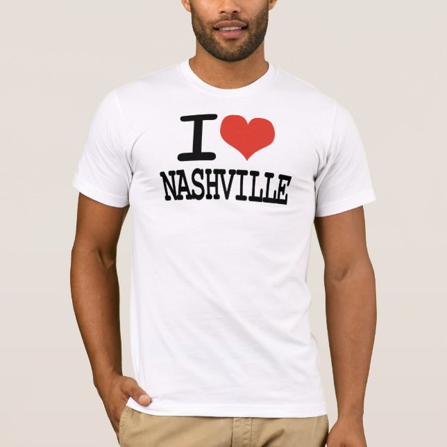 I love Nashville T-Shirt (Front)