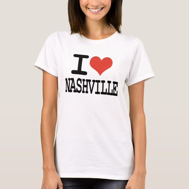 I love Nashville T-Shirt (Front)