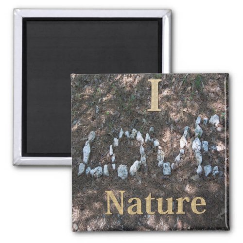 I Love Nature Apparel and Gifts Magnet
