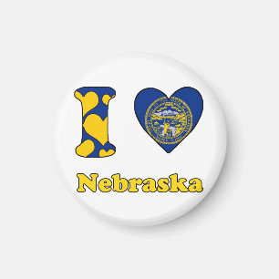 I love Nebraska Magnet
