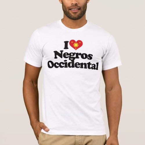 I Love Negros Occidental T_Shirt