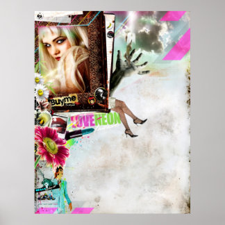 i love NEON Poster