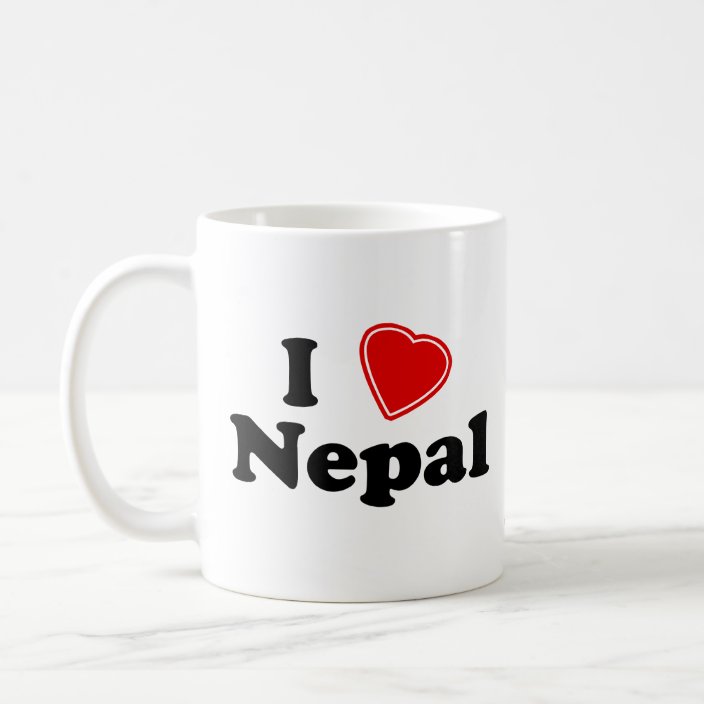 I Love Nepal Coffee Mug