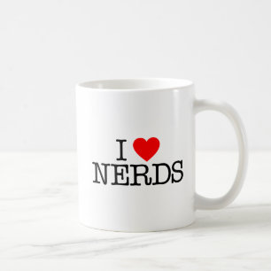 I Love Nerds. Coffee Mug