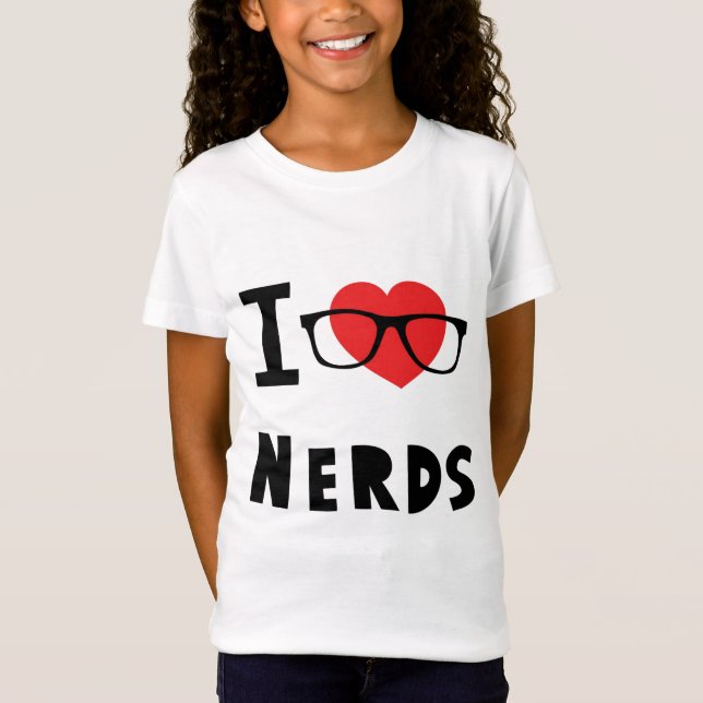 I love nerds T-Shirt (Front)