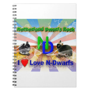 I love Netherland Dwarf Bunnies Notebook
