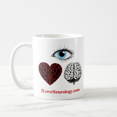 I Love Neurology Mug   Coffee Mug