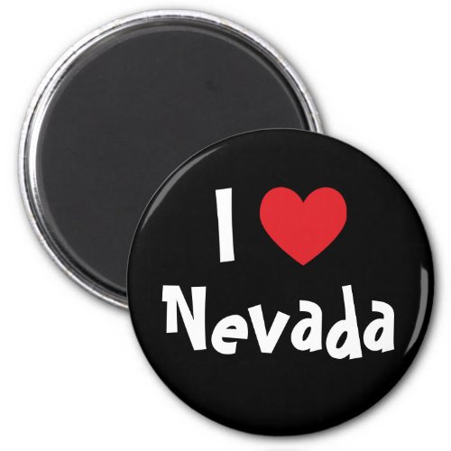 I Love Nevada Magnet