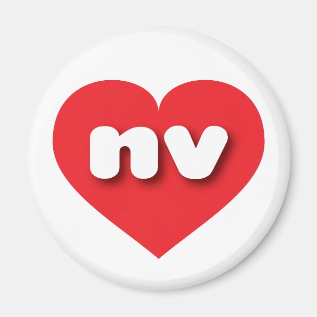 I love Nevada - nv red heart Magnet (Front)