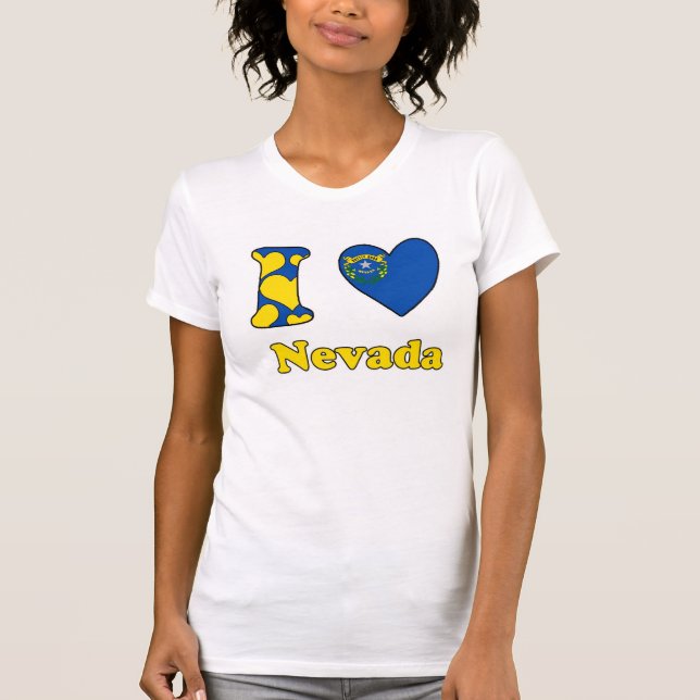 I love Nevada T-Shirt (Front)