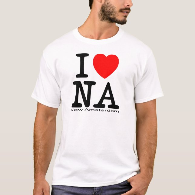 I Love New Amsterdam T-Shirt (Front)