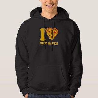 I Love New Haven Connecticut Pizza I Heart New Hav Hoodie