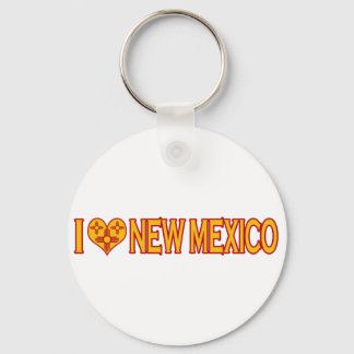 I Love New Mexico Keychain