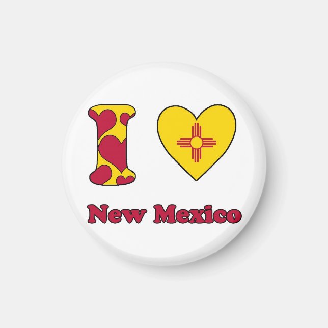 I love New Mexico Magnet (Front)