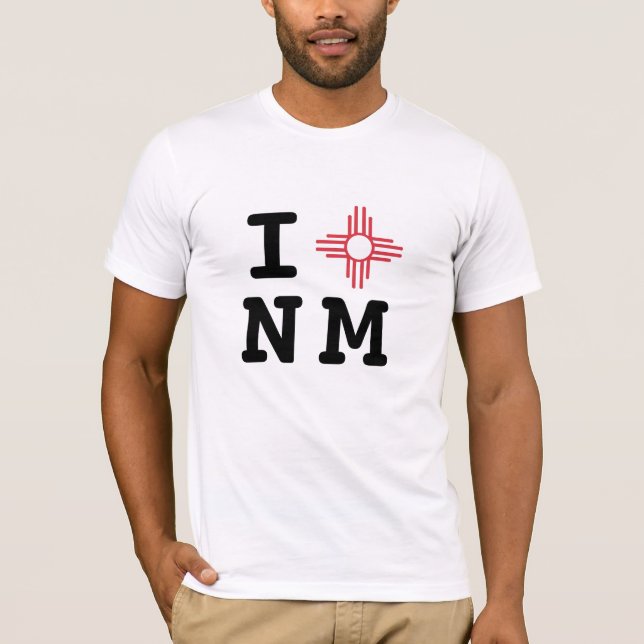 I Love New Mexico T-Shirt (Front)