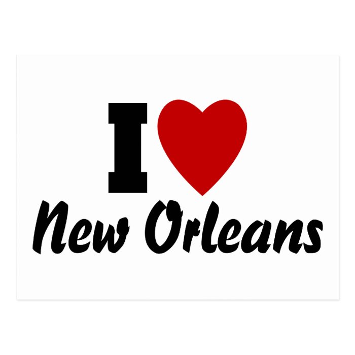 I Love New Orleans Postcards