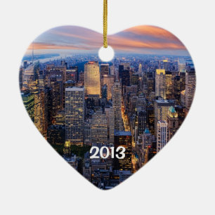 I Love New York City, Ceramic Ornament