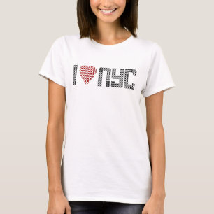 I Love New York City Christmas Sweater Texture