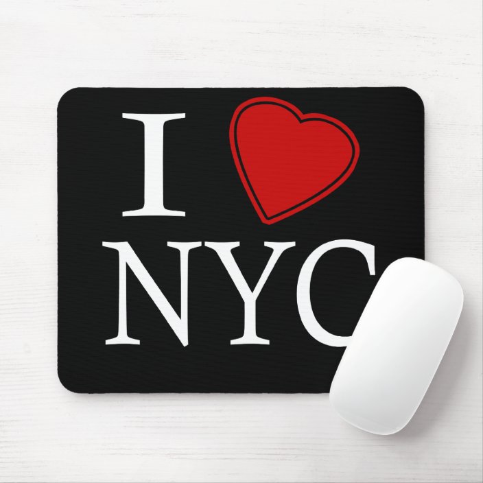 I Love New York City Mousepad