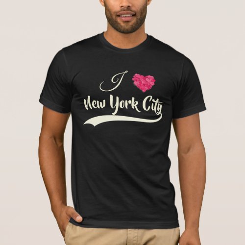 I Love New York City Personalized T_Shirt