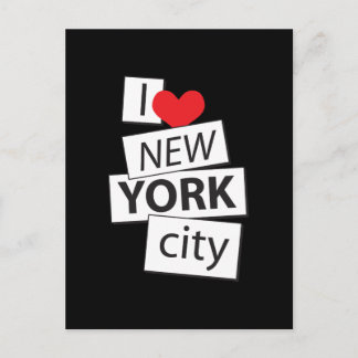 I Love New York City Postcard