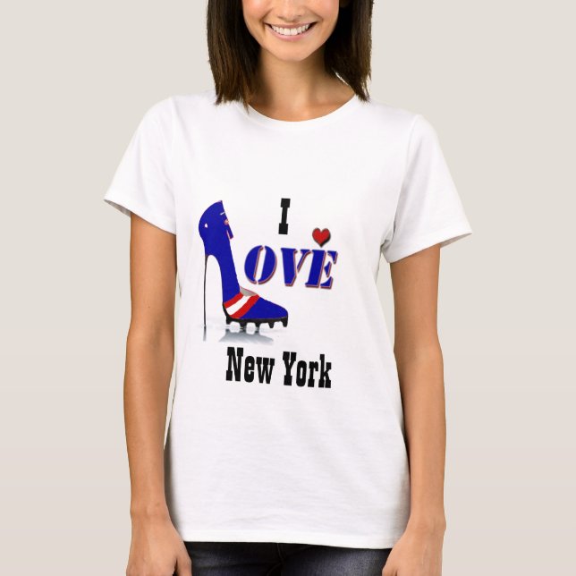 I LOVE NEW YORK Football Tee II original (Front)