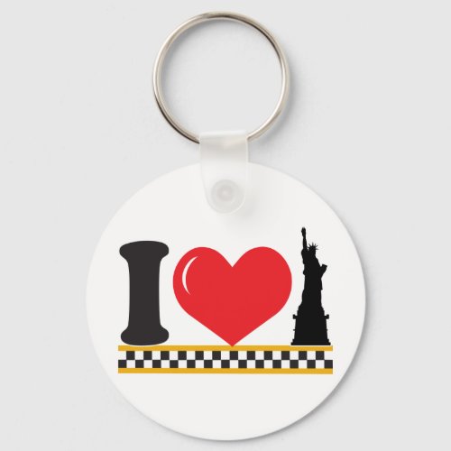 I Love New York Keychain