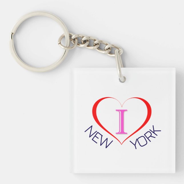 I Love New York Keychain (Front)