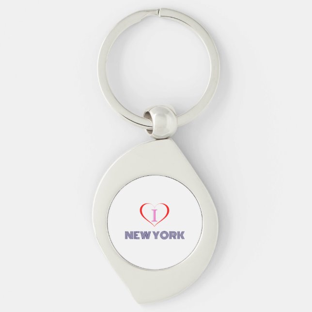 I Love New York Keychain (Front)