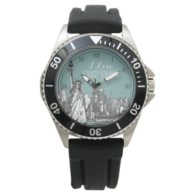 I Love New York Modern Watch (Front)