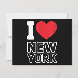I Love New York - New York City Nyc Holiday Card