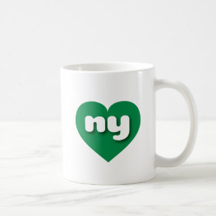 I love New York - ny green heart Coffee Mug