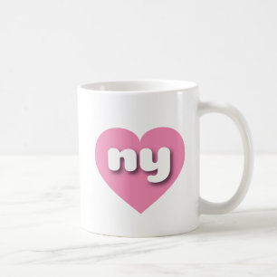 I love New York - ny pink heart Coffee Mug