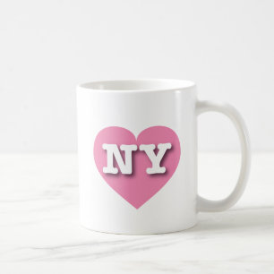I love New York - NY pink heart Coffee Mug
