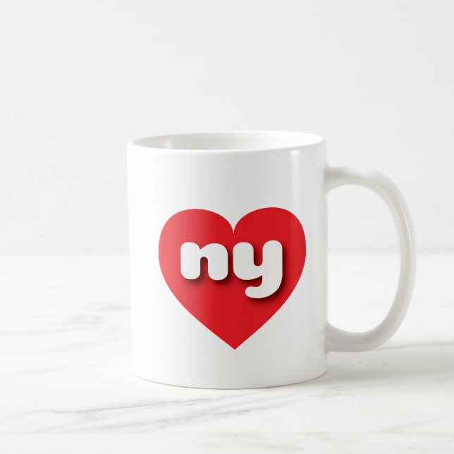 I love New York - ny red heart Coffee Mug (Right)