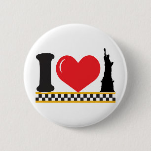 I Love New York Pinback Button