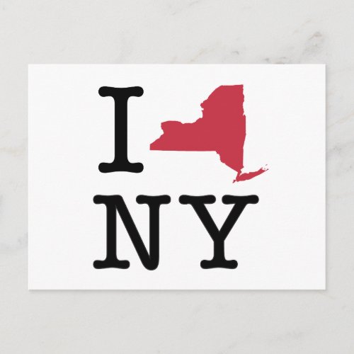 I Love New York Postcard