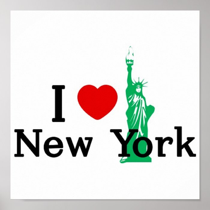 I LOVE NEW YORK POSTER