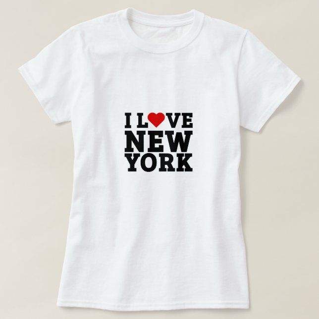 I love new york T-Shirt (Design Front)