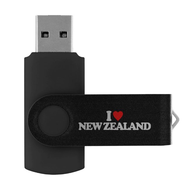 I LOVE NEW ZEALAND FLASH DRIVE (Opened)