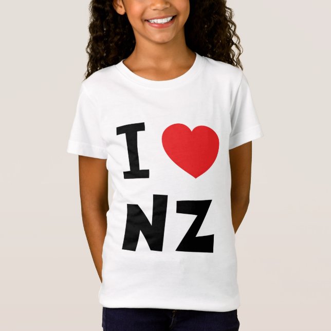 I love new zealand T-Shirt (Front)