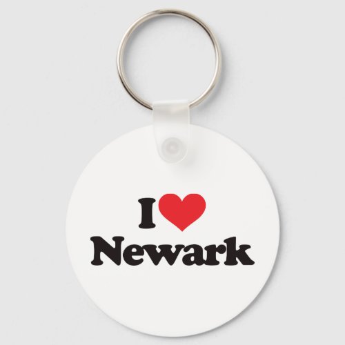 I Love Newark Keychain