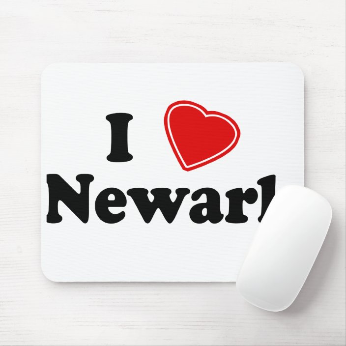 I Love Newark Mouse Pad