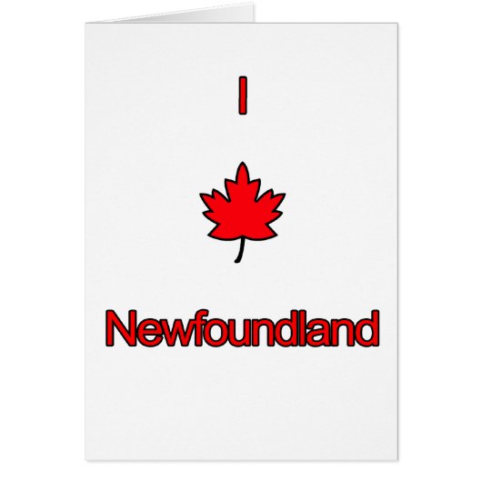 I Love Newfoundland (Front)