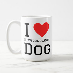 I love Newfoundland dog Coffee Mug