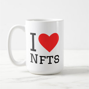 I love nfts coffee mug