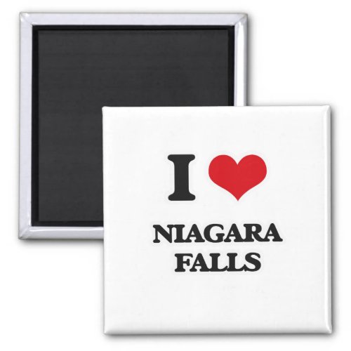 I Love Niagara Falls Magnet