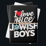 I Love Nice Jewish Boys Jews Hebrews Hanukkah Wrapping Paper Sheets<br><div class="desc">I Love Nice Jewish Boys Jews Hebrews Israelites Hanukkah</div>