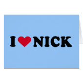 I LOVE NICK (Front Horizontal)