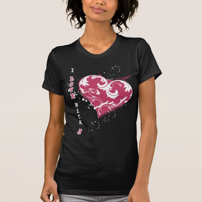 i love nick jonas tee (Front)